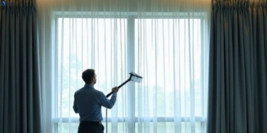 Commercial curtain stain removal service tewantin hotels offices restaurants