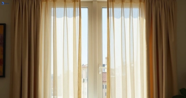 Dull dusty drapes in tewantin before professional cleaning