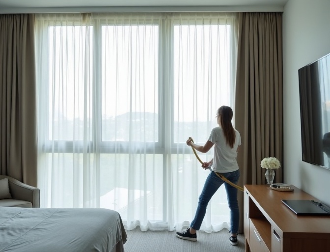 Tewantin Sheer Curtain Cleaning